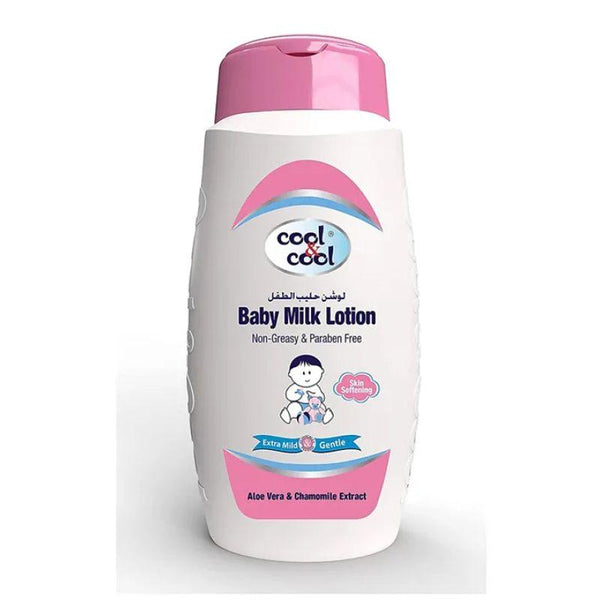 Cool & Cool Baby Milk Lotion - 250 ml - Zrafh.com - Your Destination for Baby & Mother Needs in Saudi Arabia