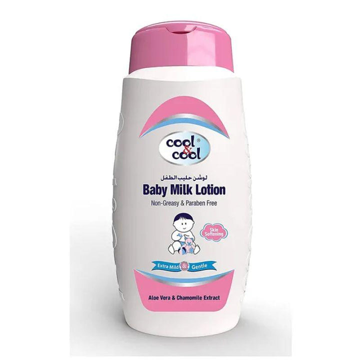 Cool & Cool Baby Milk Lotion - 250 ml - Zrafh.com - Your Destination for Baby & Mother Needs in Saudi Arabia