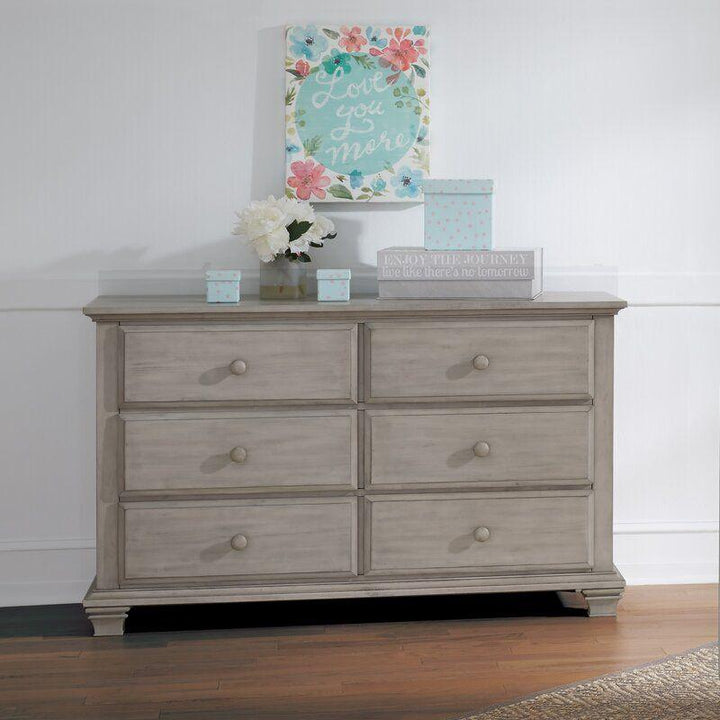 Kids Dresser: 140x48x85 Wood, Beige by Alhome - Zrafh.com - Your Destination for Baby & Mother Needs in Saudi Arabia