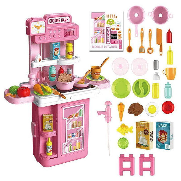 Basmah 4in1 Kitchen Playset with music & light - 18-2000810 - ZRAFH