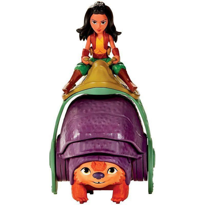 Raya and Tuk Tuk Doll for Girls and Boys Toy for KidFrom Disney Princess Multicolor - 20.2x17.8x8.1 cm - E9475 - ZRAFH