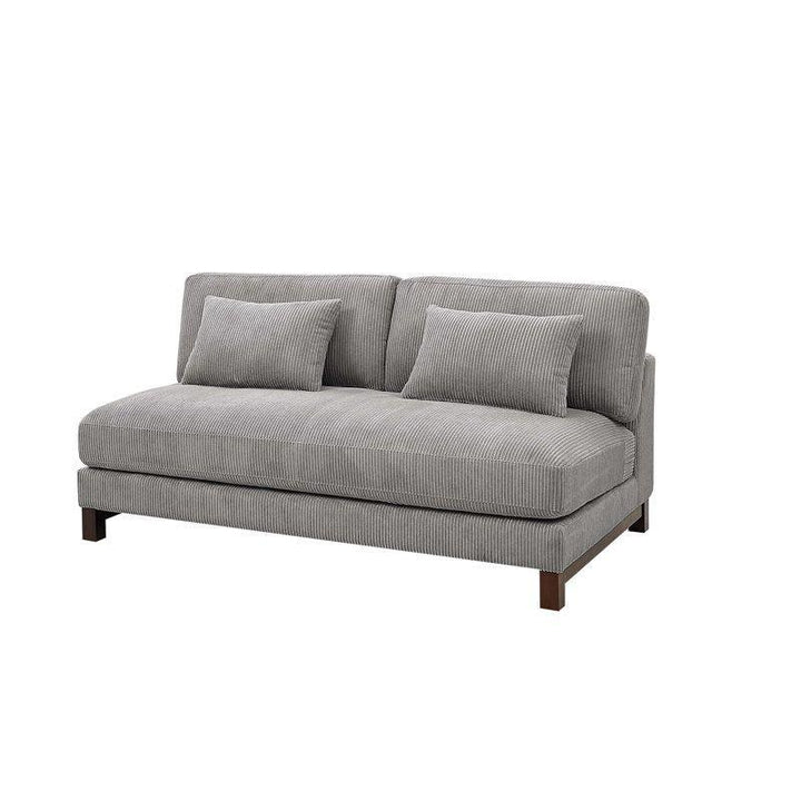 Modern Velvet 2 Seater Sofa - 200x85x85 cm - By Alhome - Zrafh.com - Your Destination for Baby & Mother Needs in Saudi Arabia