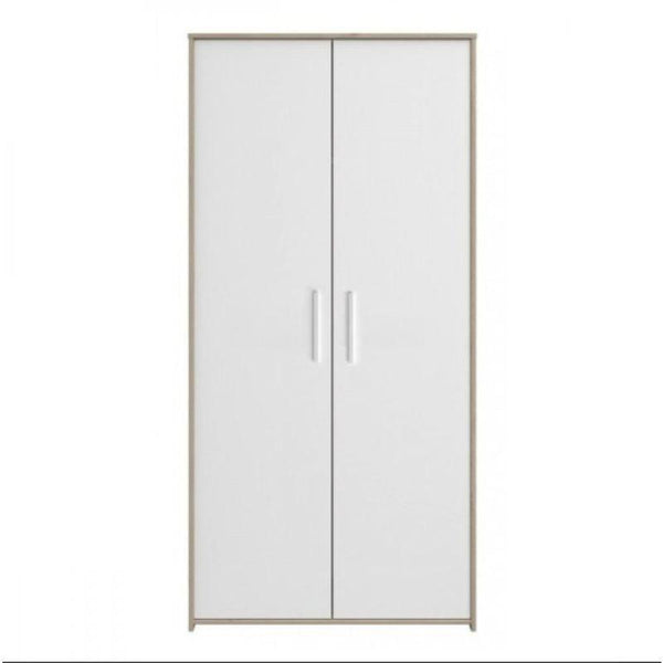 3 Door Wardrobe with Mirror, Beige: By Alhome - Zrafh.com - Your Destination for Baby & Mother Needs in Saudi Arabia