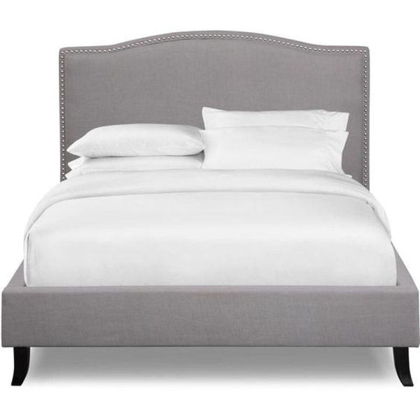 Timeless Grey Chanel King Bed By Alhome - Zrafh.com - Your Destination for Baby & Mother Needs in Saudi Arabia