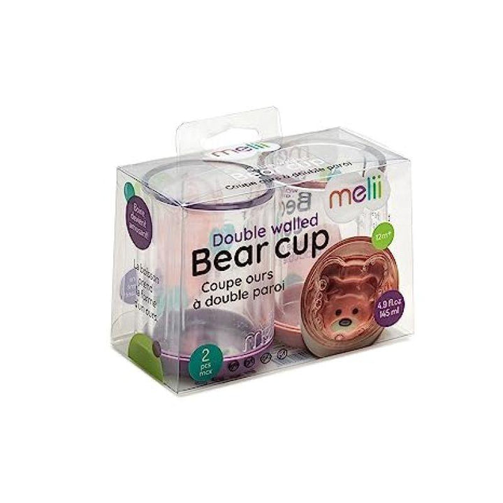 Melii Plastic Cup Bear - 2 Pack - ZRAFH