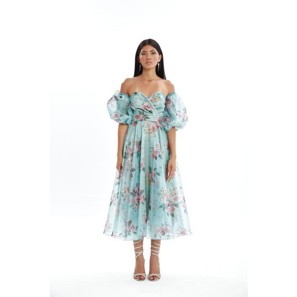 Londonella Women's Midi Summer Dress With Removable Sleeves - Lon100315 - Zrafh.com - Your Destination for Baby & Mother Needs in Saudi Arabia