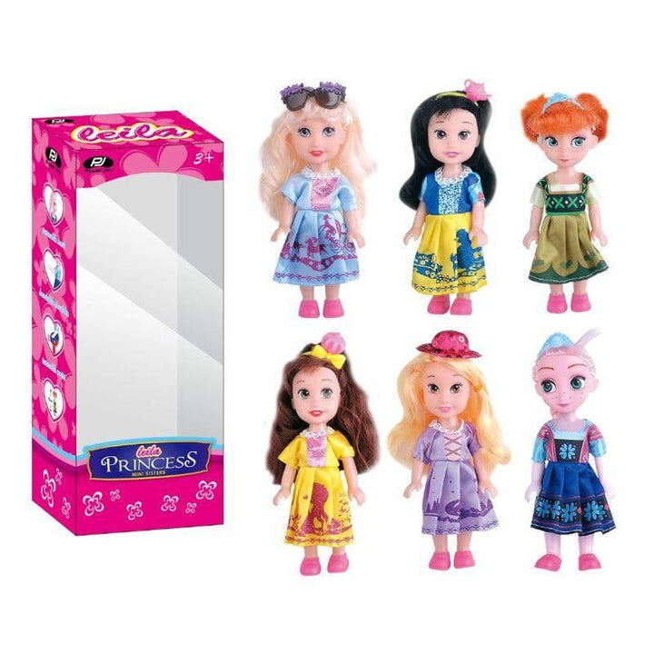 Leila Princess Minisisters Dolls - 43x32x76 Cm - Belle - ZRAFH