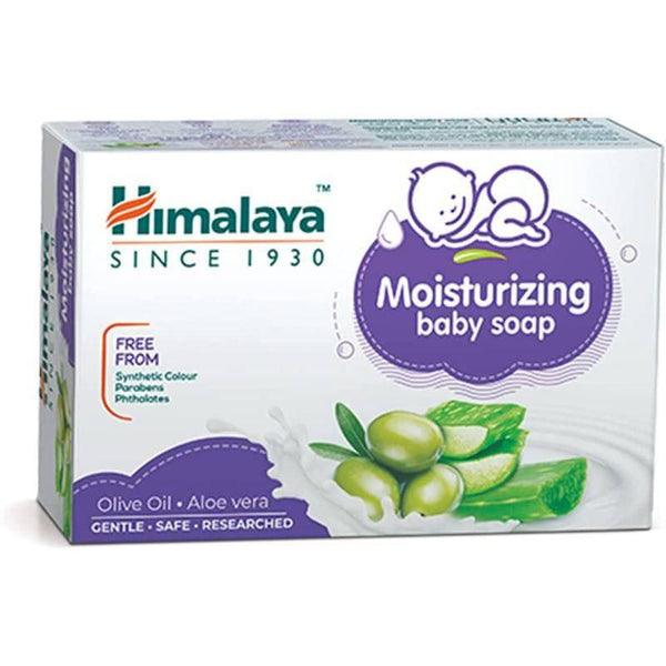 Himalaya Baby Soap Bar Moisturizing 125 g x 6 Pcs - ZRAFH