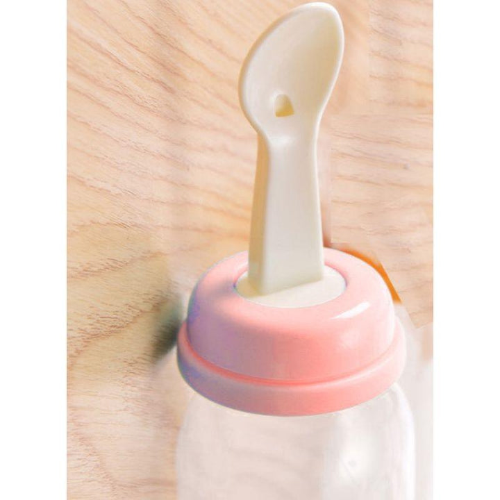 Amchi Baby Nursing Bottle With Spoon 240Ml - ZRAFH