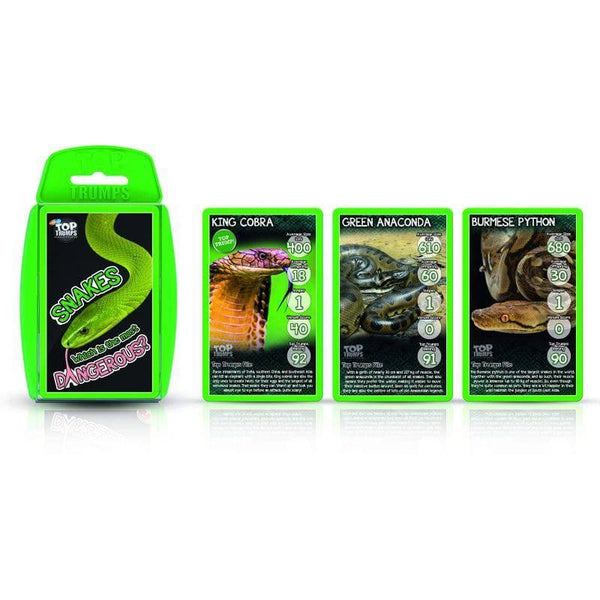 Top Trumps Snakes Card Game - ZRAFH