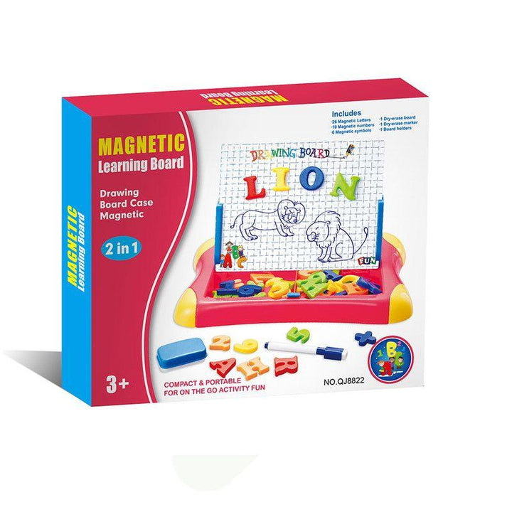 Family Center Magnetic 2In1 Learning Board - 22-2145550 - ZRAFH