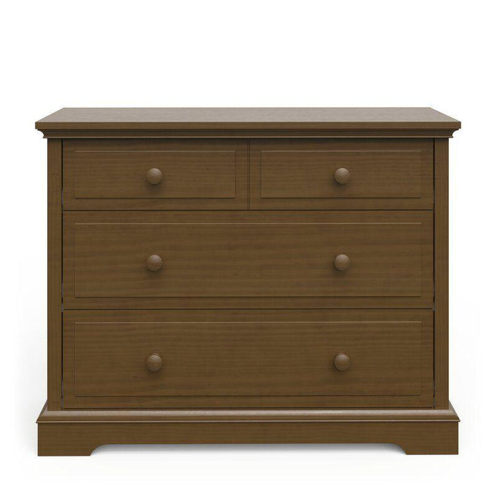 Kids Dresser: 105x44x83 Wood, Brown by Alhome - 110112870 - Zrafh.com - Your Destination for Baby & Mother Needs in Saudi Arabia