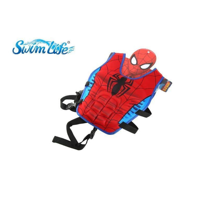 Swim Jacket 35x45 cm 4-8 Years Old 20-30Kg By Swim Life - 39-16-3336-Spiderman - ZRAFH