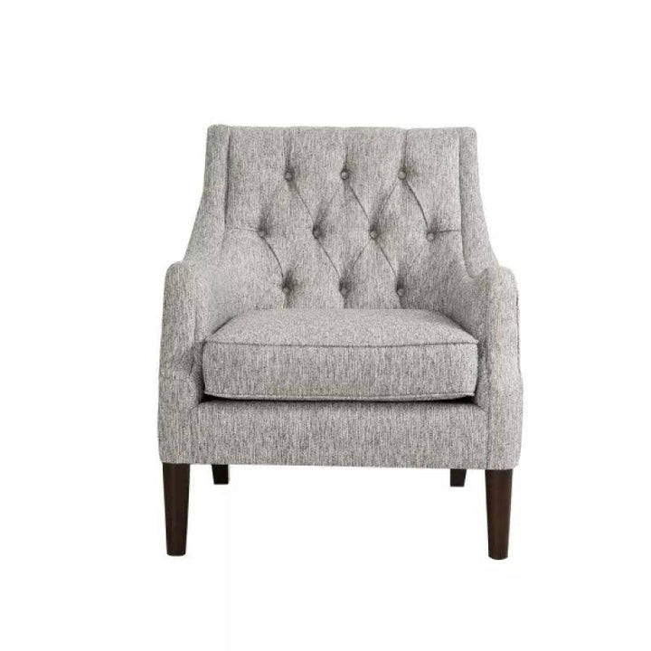 Modern Luxurious Linen Arm Chair - 90x85x85 cm - By Alhome - Zrafh.com - Your Destination for Baby & Mother Needs in Saudi Arabia