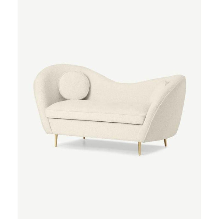 Neutral Beige Boucle 3-Seater Sofa Swedish Wood By Alhome - 110110940 - Zrafh.com - Your Destination for Baby & Mother Needs in Saudi Arabia