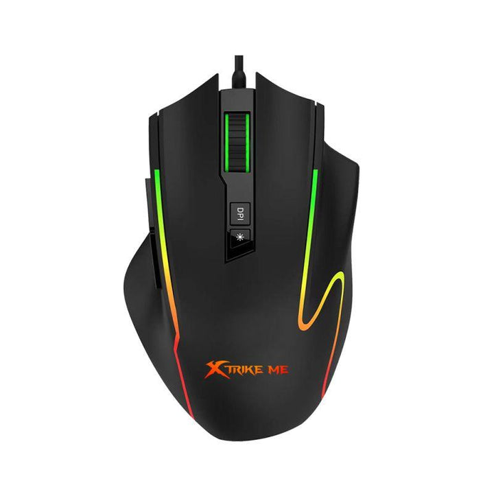 Xtrike Wired Gaming Mouse -9 Buttons - ME GM-518 - Zrafh.com - Your Destination for Baby & Mother Needs in Saudi Arabia