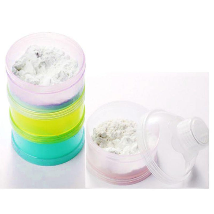 Amchi Baby Four Layers Of Portable Milk Powder Box - ZRAFH