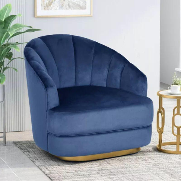 Elegant Velvet chair - 90x85x85 cm - By Alhome - Zrafh.com - Your Destination for Baby & Mother Needs in Saudi Arabia