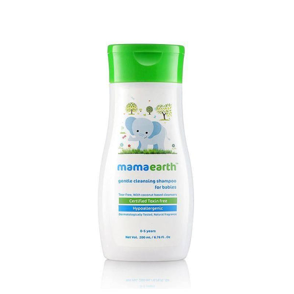 Mama Earth Gentle Cleansing Shampoo - 200ml - ZRAFH