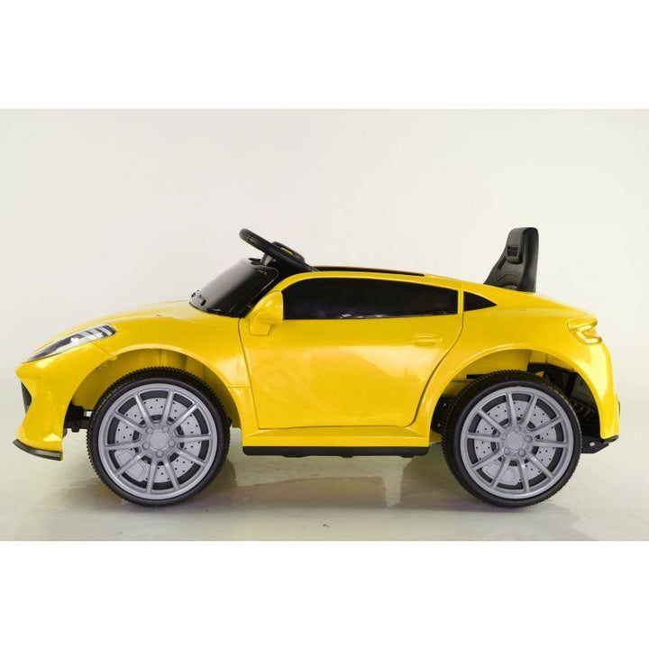 Amla Battery Car with Remote Control - Yellow - WMT- 912y - Zrafh.com - Your Destination for Baby & Mother Needs in Saudi Arabia