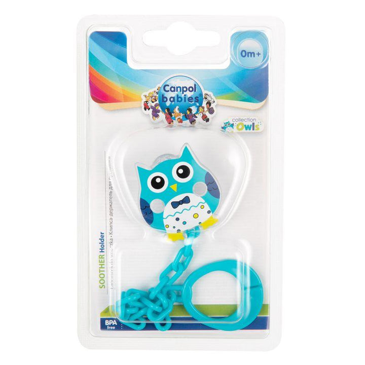 CANPOL Soother Holder - owl - 10/876 - ZRAFH