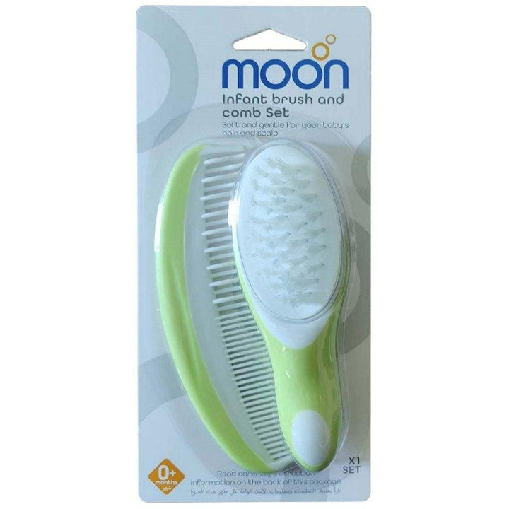 Moon Moses Basket - Moon Infant Brush Comb Set - Zrafh.com - Your Destination for Baby & Mother Needs in Saudi Arabia