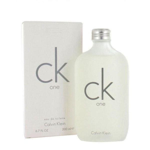Calvin Klein CK One For Unisex - Eau De Toilette - 200ml - Zrafh.com - Your Destination for Baby & Mother Needs in Saudi Arabia