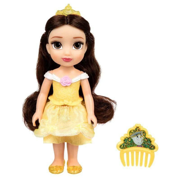 Disney Princess Petite Value Doll With Comb - 15 cm - Belle - ZRAFH