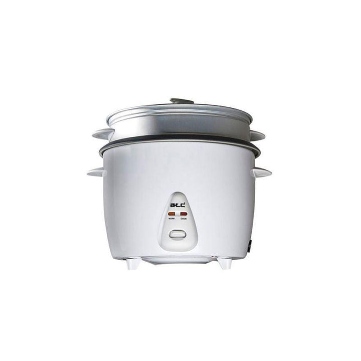 ATC Electric Plastic Rice Cooker - White & Grey - ZRAFH
