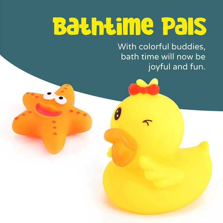 Moon Bath Buddies for Toddlers - 6 Pieces - Zrafh.com - Your Destination for Baby & Mother Needs in Saudi Arabia