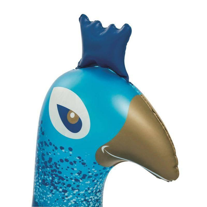 Pretty Peacock Inflatable Safe Ring Blue - 1.98M x 1.64M - 26-41101 - ZRAFH