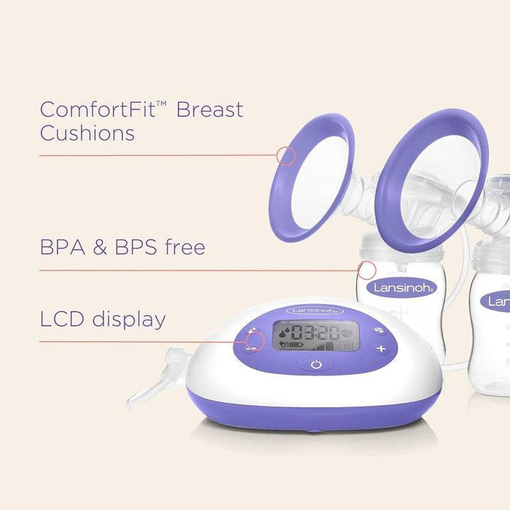 Lansinoh 2-in-1 Electric Breast Pump - Zrafh.com - Your Destination for Baby & Mother Needs in Saudi Arabia