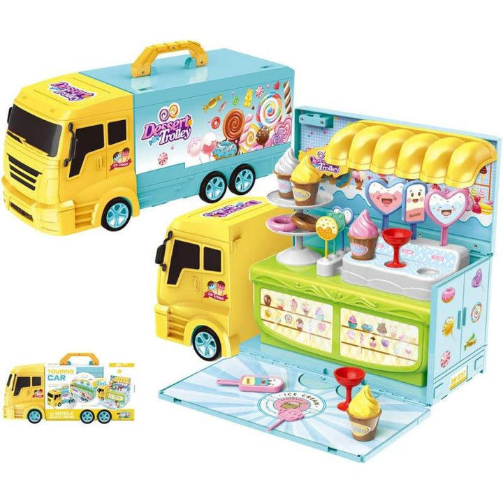 Little Story Game for Kids - Ice Cream Trucks - Zrafh.com - Your Destination for Baby & Mother Needs in Saudi Arabia