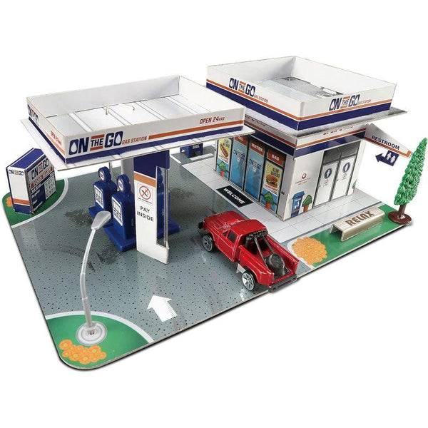 Maisto Built N Play Gas Station Set - Zrafh.com - Your Destination for Baby & Mother Needs in Saudi Arabia