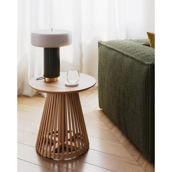 Beige Engineered Wood Side Table - Size: 50x60 By Alhome - Zrafh.com - Your Destination for Baby & Mother Needs in Saudi Arabia