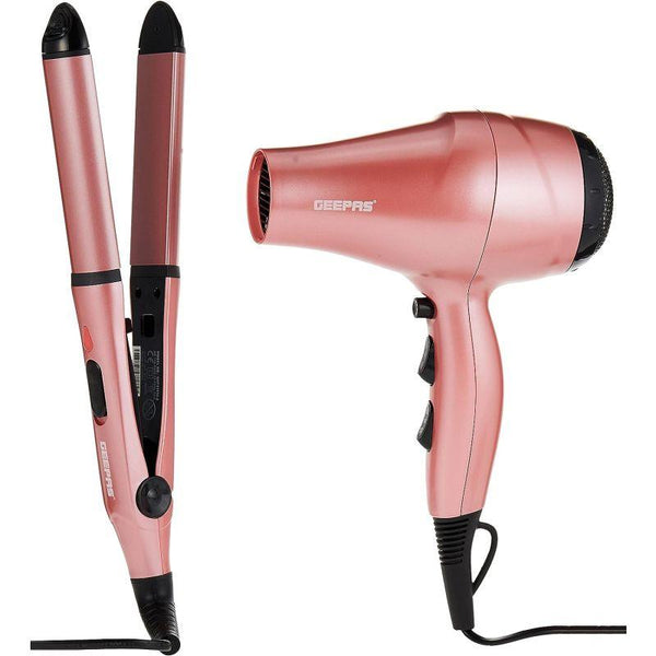 Geepas 4In1 Hair Dressing Set - 2000 w - GHF86054 - Zrafh.com - Your Destination for Baby & Mother Needs in Saudi Arabia