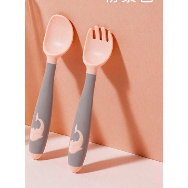 Amchi Baby Flexible Fork and Spoon Set - ZRAFH