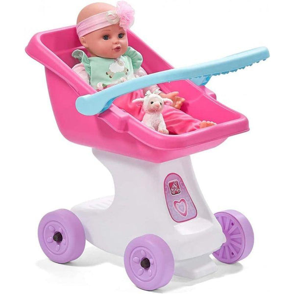 Step2 Bridal Stroller For Kids - Pink - Zrafh.com - Your Destination for Baby & Mother Needs in Saudi Arabia