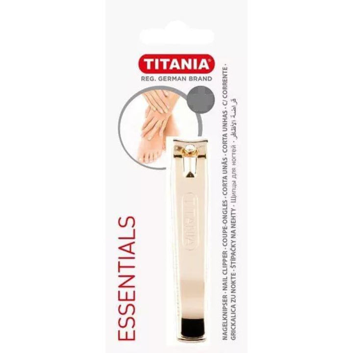 Titania Stainless Large Nail Clipper 1057 - Gold - ZRAFH