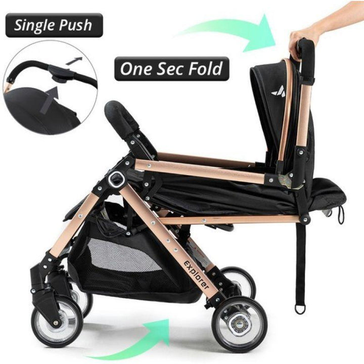 Teknum Explorer Travel StRoleer W/T Diaper Bag & StRoleer Hooks - Zrafh.com - Your Destination for Baby & Mother Needs in Saudi Arabia