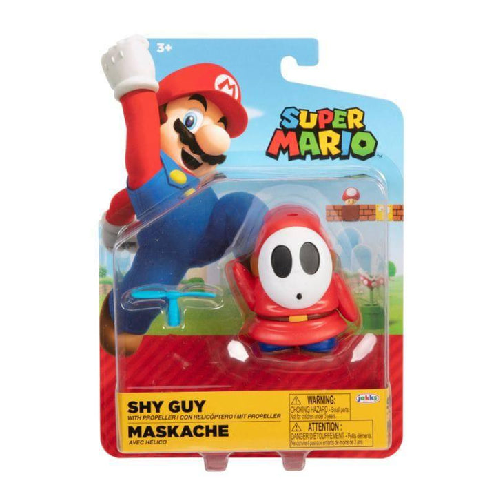 Super Mario Action Figure Shy Guy - 10 cm - ZRAFH