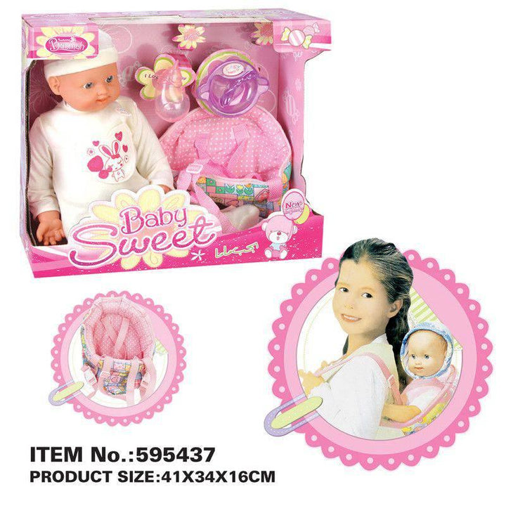 Basmah Doll Set With 6 Sounds & Accessories - 32-595437 - ZRAFH