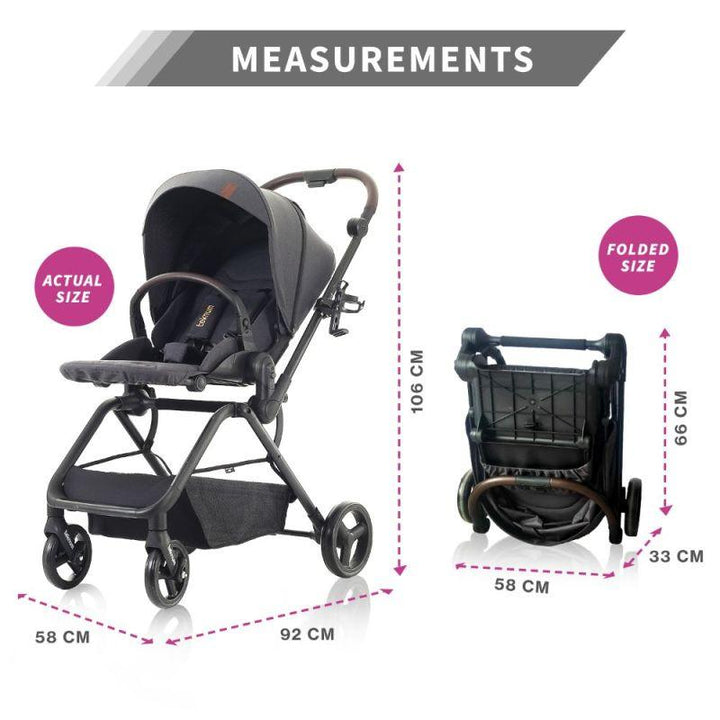 Teknum STROLL-1 Reversible Travel Stroller - ZRAFH