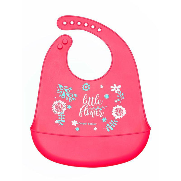 Canpol babies Silicone Bib with Pocket - 74/023 - ZRAFH