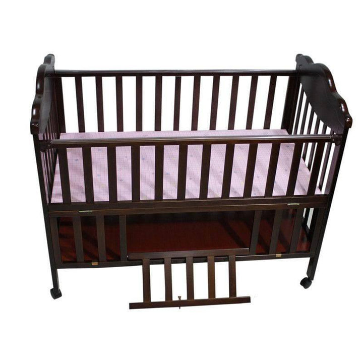 Baby Wood Bed With Mosquito Net From Baby Love - 27-288F - ZRAFH