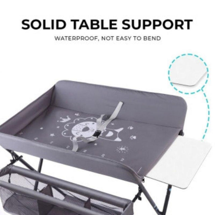 Teknum 4-in-1 Diaper Changing Table Organizer - TK_BCTA_DGY - Zrafh.com - Your Destination for Baby & Mother Needs in Saudi Arabia