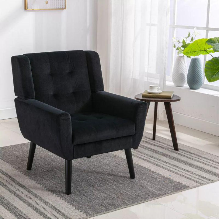 Comfortable Velvet Chair - 90x85x85 cm - By Alhome - Zrafh.com - Your Destination for Baby & Mother Needs in Saudi Arabia