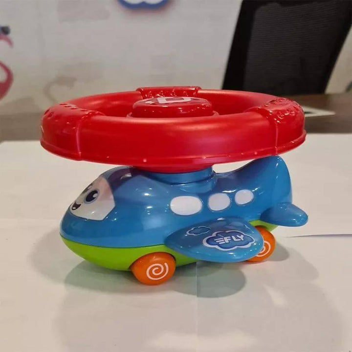 Free Wheel Plane With Music From Baby Love - Multicolor - 12-1083F - ZRAFH