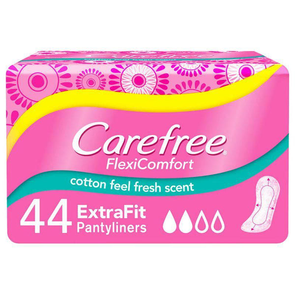 Carefree Panty Liners Breathable Aloe 20 : : Health & Personal Care