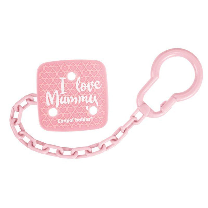 Canpol Babies "I Love Mummy" Soother Holder Racing - ZRAFH